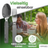 BUNDESWEHR EDELSTAHL BESTECK CAMPINGBESTECK 4-TEILIG CAMPING BESTECKSET ALS ESSBESTECK FESTIVAL BESTECK OUTDOOR BESTECK