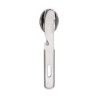 GRÄWE Camping Besteckset, 3-teilig, Campingbesteck aus Edelstahl im Outdoor Set  1x Messer, 1x Gabel, 1x Löffel 