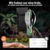 Hikenture Outdoor Besteck 4-In-1 Campingbesteck Messer Gabel Löffel Flaschenöffner Set aus Edelstahl mit Gürteltasche - Klapp
