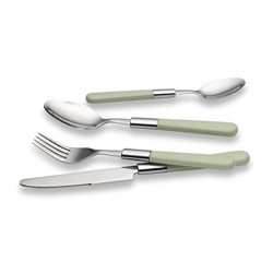 Echtwerk Besteck Set “Bistro“, mit Kunststoffgriffen, Campingbesteck, Picknickbesteck, leichtes Reisebesteck, Outdoor-Besteck