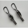 Klappbares Campingbesteck aus Edelstahl 2er Pack – der ideale Begleiter für Ihr nächstes Abenteuer!