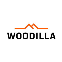 Outdoor Campingbesteck von Woodilla - Klappbesteck, aus Edelstahl & Holz, Messer, Gabel, Löffel, Flaschenöffner, 4-teiliges B