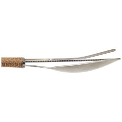 Tatonka Cutlery Set 1  3-teilig  - Camping-Besteck aus Edelstahl bestehend aus Messer, Gabel und Löffel