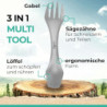 freigeist® Spork Titan | Ideales Camping Besteckset der Göffel Titan | Ultra leichtes Camping Besteck | Outdoor Besteck Outdo