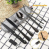 Campingbesteck 9 Stücke Outdoor Camping Besteckset Edelstahl Reisebesteck 1 person boxpackt Tragbar