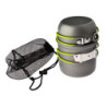 Cozywind Camping Kochgeschirr Set Camping Kochset Geschirr Set Outdoor Kochtopf Picknick Töpfen Leicht Aluminium Faltbare 1-2