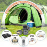 BILIPLE Camping Kochgeschirr Set Outdoor Geschirr Set Faltbare Kochtopf Set Stieltopf Pfanne Teekanne für Outdoor Picknick Ca