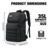G4Free 35L Militärische Taktische Rucksack Große Armee Assault Pack Molle-Rucksack Rucksäcke Daypack für Outdoor-Aktivitäten 