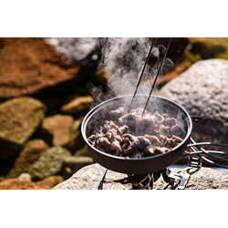 Boundless Voyage Outdoor Titantopf mit Deckel Folding Bail Griff Camping Picknick Ultraleicht ragbare Wasserflasche Tasse Bec