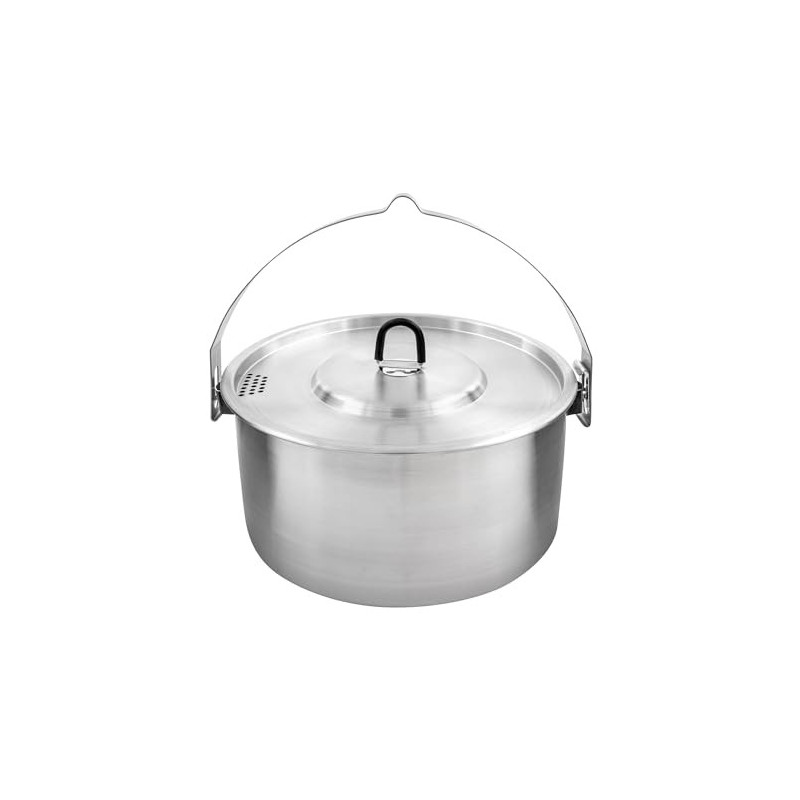 Tatonka Kettle II 2.5 L - Outdoor-Kochtopf aus Edelstahl mit Volumenskalierung und inklusive Deckel mit Siebfunktion - 2,5 Li Tatonka Kettle II 2.5 L - Outdoor-Kochtopf aus Edelstahl mit Volumenskalierung und inklusive Deckel mit Siebfunktion - 2,5 Li