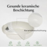Redchef Keramik Pfannenset Topfset mit Abnehmbaren griff, Wohnmobil Kochgeschirr Set für Camping, Keramik Ungiftiges Topf- Un