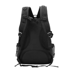 FALKENSTEJN Rucksack für Freizeit Outdooraktivitäten Schule Arbeit Multifunktionsrucksack  schwarz, 35L/40L 