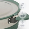 SEA TO SUMMIT - Detour Pot 3L - Zusammenfaltbarer Campingtopf - 2 bis 3 Personen - Abnehmbare Click-Safe-Griffe - Gas & Induk