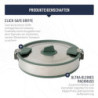 SEA TO SUMMIT - Detour Pot 3L - Zusammenfaltbarer Campingtopf - 2 bis 3 Personen - Abnehmbare Click-Safe-Griffe - Gas & Induk
