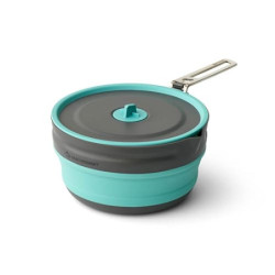 SEA TO SUMMIT - Frontier Pouring Pot 2,2L - Ultraleichter, zusammenfaltbarer Campingtopf - 1 bis 3 Personen - Antihaft-Topf +