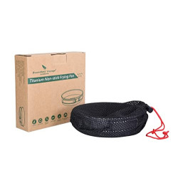 iBasingo Titan Antihaft Bratpfanne 15cm Leichtes Skillet Griddle Wandern Camping kleine Teller Schale Outdoor Kochgeschirr mi