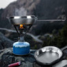 Goetland 304 Edelstahl Campingpfanne Essgeschirr US-Militärstil Kochgeschirr Camping Geschirr Campinggeschirr 2 Teilig