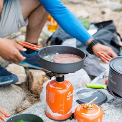 Fire-Maple FP Pfanne für Gaskocher Antihaft Bratpfanne Robustes, Leichtes Camp-Kochgeschirr Pfanne Camping zum Braten von Eie