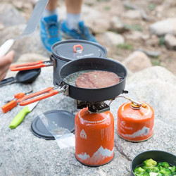 Fire-Maple FP Pfanne für Gaskocher Antihaft Bratpfanne Robustes, Leichtes Camp-Kochgeschirr Pfanne Camping zum Braten von Eie