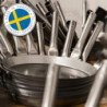 Stabilotherm Jägerpfanne mit Metall Klappgriff | zum Outdoor Kochen & braten über offenem Feuer oder Grill | Eisenpfanne Guss
