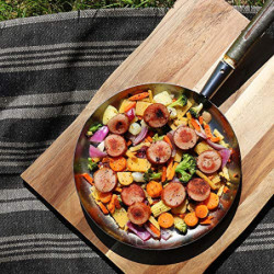 Muurikka Campingpfanne 23cm ohne Griff für Gas und offenes Feue
