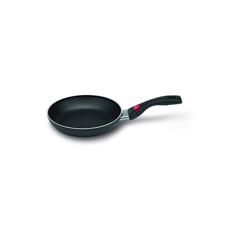 BALLARINI Click & Cook Pfanne 24 cm aus Aluminium mit Keravis-Antihaftbeschichtung und einklappbaren Stiel platzsparend optim BALLARINI Click & Cook Pfanne 24 cm aus Aluminium mit Keravis-Antihaftbeschichtung und einklappbaren Stiel platzsparend optim