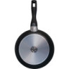 BALLARINI Click & Cook Pfanne 24 cm aus Aluminium mit Keravis-Antihaftbeschichtung und einklappbaren Stiel platzsparend optim