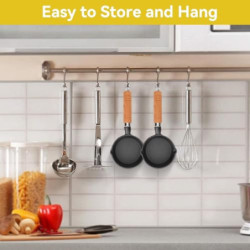 Mini-Pfanne für ein Ei, 10 cm Mini-Eierbratpfanne mit Griff, Gusseisen Pfanne, Mini-Gusseisenpfanne, Tragbar Camping Spiegele