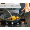 DIVORY Bratpfanne 16cm kein Induktion – Antihaft Beschichtete kleine Universalpfanne für alle Herdarten - Sichere Griffe  Sch