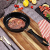 JSMTKJ Mini-Pfanne für ein Ei, Mini Bratpfanne, Antihaftbeschichtung Bratpfanne mit Isolierschutzgriff zum Braten von Eiern, 