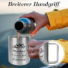 Dadabig Wandern Edelstahl Tasse Karabiner CampingTasse Edelstahl Outdoor-Becher Metall-Becher 350ml Personalisierte Edelstahl
