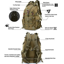 Long Keeper 35l Taktischer Militär Rucksack Trekkingrucksack Wanderrucksack Herren Damen Molle Survival Rucksack Wasserdicht 