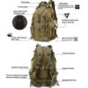 Long Keeper 35l Taktischer Militär Rucksack Trekkingrucksack Wanderrucksack Herren Damen Molle Survival Rucksack Wasserdicht 