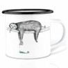Ligarti® Emaille Tasse  leicht & robust  | Design Cup, Camping Becher handveredelt in Deutschland | Kaffeetasse, Emaillebeche
