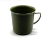 Kimmel Tasse Teetasse Kaffeebecher Kindertasse Camping Mehrweg bruchsicher 330 ml, Kunststoff, Oliv