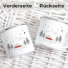 Little Mathilda Emaille Tasse Camping personalisierte Campingtasse mit Namen Kaffeetasse Zubehör Wohnmobil Wohnwagen Van Gesc