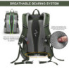 MOUNTAINTOP Wanderrucksack 35L Herren Damen Trekkingrucksack Outdoor Sport Rucksack für Wandern Klettern Camping Reisen