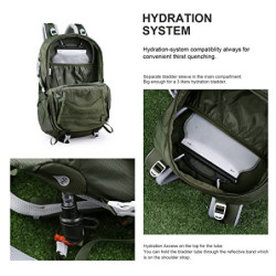 MOUNTAINTOP Wanderrucksack 35L Herren Damen Trekkingrucksack Outdoor Sport Rucksack für Wandern Klettern Camping Reisen