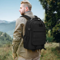 VINBAGGE Militär Rucksack Molle Taktische Motorrad Wanderrucksack Outdoor Wasserdicht Trekkingrucksack 35L/40L Campus Daypack