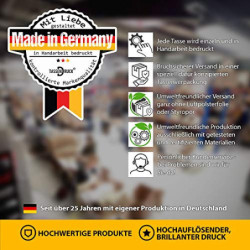 Tassendruck Karabiner Edelstahltasse - mit Foto und Name selbst gestalten - Geschenk für Camper, Campingtasse, Outdoortasse, 