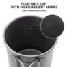 COOKNESCAPE Titan 375ml Camping Becher Open Fire Pot mit faltbaren Griffen für Rucksacktouren im Freien…