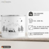 Little Mathilda Emaille Tasse Camping personalisierte Campingtasse mit Namen Kaffeetasse Zubehör Wohnmobil Wohnwagen Van Gesc