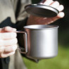Turbovera Camping Tasse Titan Becher Camping Tassen Titan Outdoor Tee Kaffee Campinggeschirr 220ml/420ml  420ml 