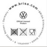 BRISA VW Collection - Volkswagen 2er Set Emaille Kaffee-Tee-Cappuccino-Tasse-Becher-Haferl Mug für Camping & Outdoor T1 Bus  