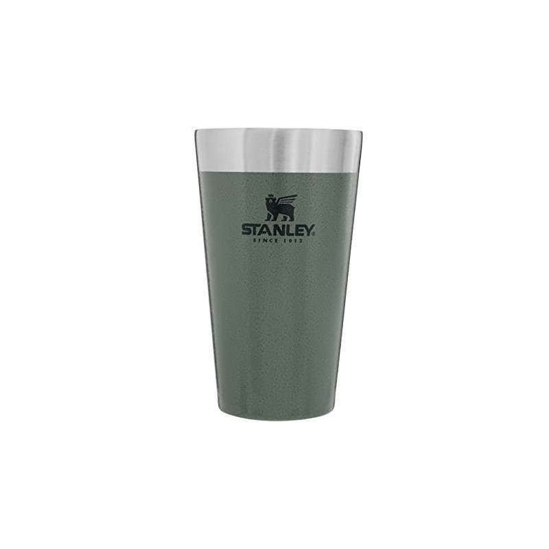 Stanley Adventure Stacking Bierkrug 473 ml - Edelstahl Thermobecher Hält 4 Stunden Kalt - BPA-Frei - Stapelbare Doppelwandige