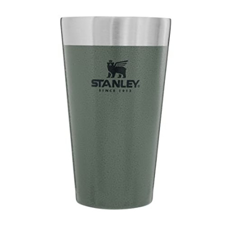 Stanley Adventure Stacking Bierkrug 473 ml - Edelstahl Thermobecher Hält 4 Stunden Kalt - BPA-Frei - Stapelbare Doppelwandige