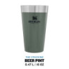 Stanley Adventure Stacking Bierkrug 473 ml - Edelstahl Thermobecher Hält 4 Stunden Kalt - BPA-Frei - Stapelbare Doppelwandige