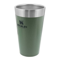 Stanley Adventure Stacking Bierkrug 473 ml - Edelstahl Thermobecher Hält 4 Stunden Kalt - BPA-Frei - Stapelbare Doppelwandige