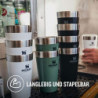 Stanley Adventure Stacking Bierkrug 473 ml - Edelstahl Thermobecher Hält 4 Stunden Kalt - BPA-Frei - Stapelbare Doppelwandige