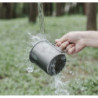 iBasingo 300ml Titan Becher Camping Tasse Outdoor Tee Kaffee Reisebecher mit Deckel & Klappgriff Leicht Wasser Becher Picknic